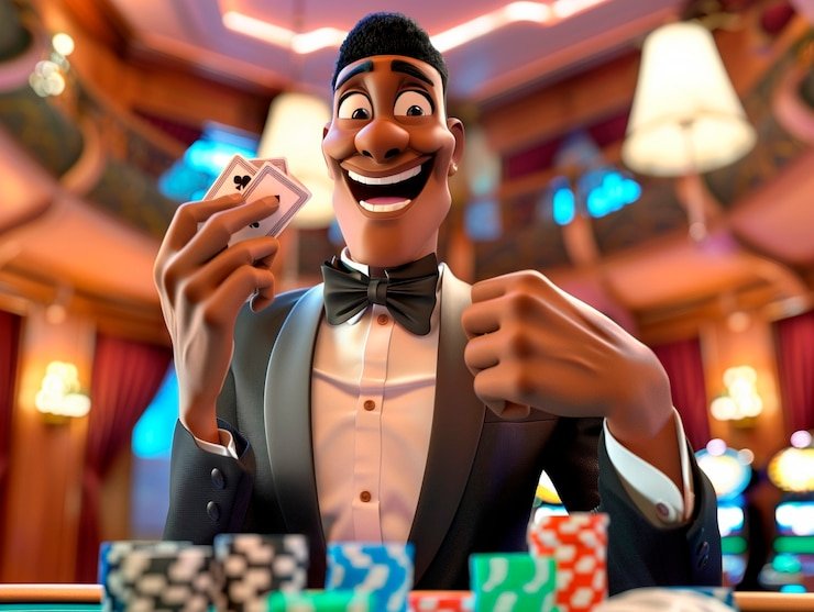 Tampilan meja Infinite Blackjack live-dealer di platform link4d